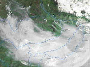 Rusya’daki Orman Yangınlarından Yükselen Duman Moğolistan’a Ulaştı