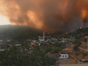 Muğla’da Alevler Dakikalar İçerisinde Böyle Yayıldı
