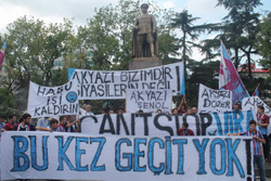 Trabzonspor Taraftarı Akyazı'yı Protesto Etti