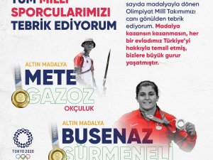 Erdoğan: "Madalya Kazansın Kazanmasın, Her Bir Evladımız Türkiye’yi Hakkıyla Temsil Etti"
