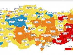 Bayburt Aşılamada Düşük İller Arasında Yer Alarak Kırmızı Renkte Kaldı