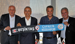 Beşiktaş'tan Rizespor'a Dostluk Yemeği