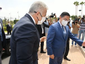 Fas Dışişleri Bakanı Bourita, İ̇srailli Mevkidaşı Lapid İle Bir Araya Geldi