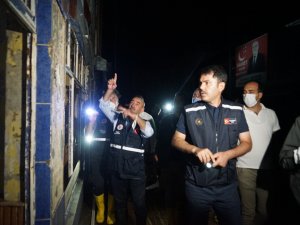 Bakan Kurum, Selin Yaşandığı Bölgede İncelemelerde Bulundu