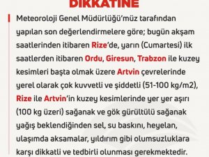 Tarım Ve Orman Bakanı Pakdemirli’den Şiddetli Yağışlara Karşı Uyarı