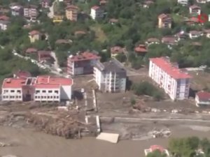 Ayancık, Türkeli Ve Bozkurt’taki Felaketin Boyutu Helikopterden Daha Net Göründü