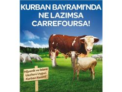 Carrefoursa Kurban Bayramına Hazır
