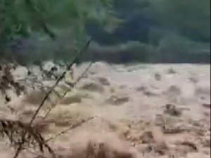 Alabalık Tesisini Harabe Eden Sel Saniye Saniye Kaydedildi