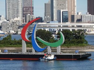 Dev Paralimpik Sembolü Tokyo’da Görücüye Çıktı