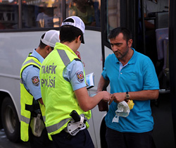 Rize'de Okul Servisleri Denetlendi