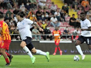 Süper Lig: Y. Kayserispor: 1 - Adana Demirspor: 0 (İ̇lk Yarı)