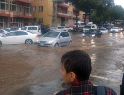 Şiddetli Yağmur Trabzon'u bu hale getirdi