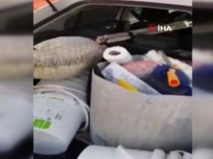 Otomobilin Bagajında 11 Kilo 450 Gram Uyuşturucu Ele Geçirildi