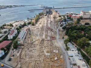 Haydarpaşa Garı Çevresindeki Kazılarda Tarihi Yapılar Gün Yüzüne Çıkmaya Devam Ediyor