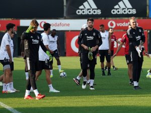 Beşiktaş’ta Neşeli Antrenman