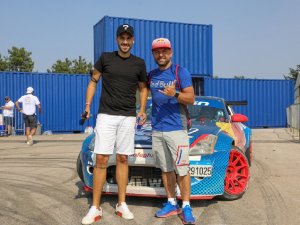 Ünlü Oyuncu Ümit Erdim Red Bull Sporcusu Abdo Feghali İle Drift Yaptı