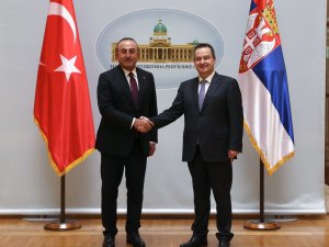 Dışişleri Bakanı Çavuşoğlu, Sırbistan Ulusal Meclisi Başkanı Daçiç İle Görüştü