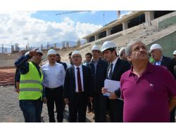 Malatya Arena Stadı'nda Çalışmalar Devam Ediyor