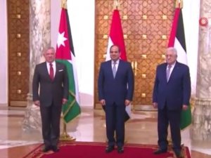 Mısır, Ürdün Ve Filistin Liderleri Arasındaki Üçlü Zirve Sona Erdi