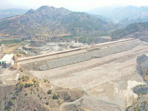 Çetintepe Barajında Çalışmalar Sürüyor