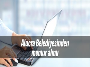 Alucra Belediyesinden memur alımı