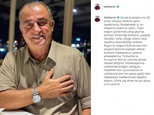 Fatih Terim’den Teşekkür