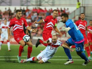 2022 Fıfa Dünya Kupası Elemeleri: Cebelitarık: 0 - Türkiye: 0 (İ̇lk Yarı)