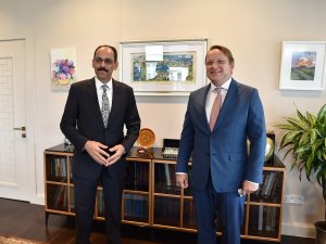 Sözcü İ̇brahim Kalın, Ab Komşuluk Ve Genişleme Komiseri İle Görüştü