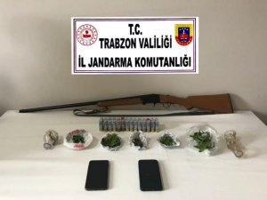 Trabzon’da Jandarma Uyuşturucuya Geçit Vermiyor