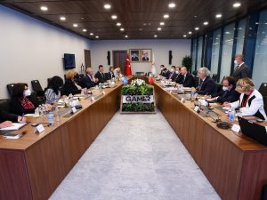 İ̇çişleri Bakanı Soylu, Birleşmiş Milletler Mülteciler Yüksek Komiseri Grandi’yi Kabul Etti