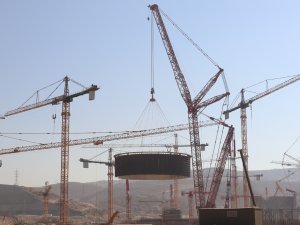 Akkuyu Ngs’nin İkinci Güç Ünitesine İç Koruma Kabuğunun İkinci Katmanı Kuruldu