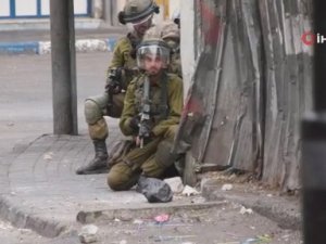 İ̇srail Güçleri Gösteri Yapan Filistinlilere Saldırdı