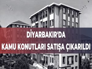 Diyarbakır'da konut satış ihalesi