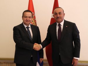 Bakan Çavuşoğlu, Sırbistan Ulusal Meclisi Başkanı Daçiç İle Görüştü