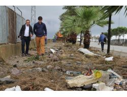 Giresun’da Fırtınanın İzleri Silinmeye Çalışılıyor