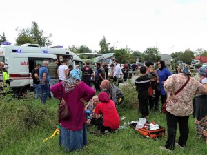 Giresun’da Trafik Kazası: 5 Yaralı