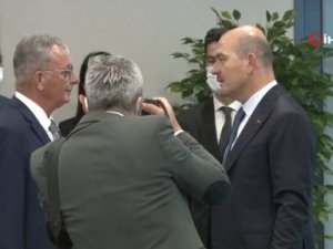 Bakan Soylu, Kktc İ̇çişleri Bakanı Evren’le Görüştü