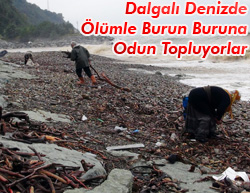 Rize Sahilinde Kış İhtiyacı