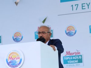 Bakan Elvan: "Mersin, Akdeniz’in Parlayan Yıldızı"