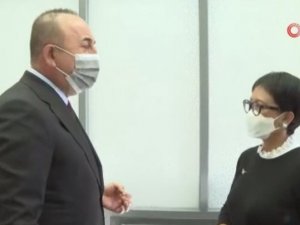 Dışişleri Bakanı Çavuşoğlu, Endonezya Dışişleri Bakanı Marsudi İle Bir Araya Geldi