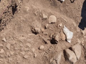 Domuztepe Höyüğü’nde Orta Çağ’da Yaşamış Çocuğun İskeleti Bulundu