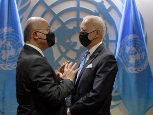Irak Cumhurbaşkanı Salih, Abd Başkanı Biden İle Görüştü