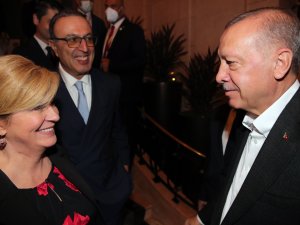 Cumhurbaşkanı Erdoğan, Hırvatistan Ve Bulgaristan Eski Cumhurbaşkanları İle Görüştü