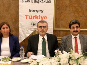 Mahir Ünal Sivas’ta Stk Temsilcileriyle Bir Araya Geldi