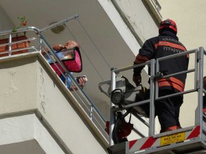 Trabzon’da Yangın Paniği