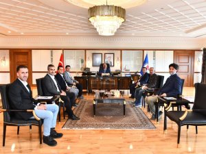 Tsyd Trabzon Şubesi, İ̇smail Ustaoğlu Ve Murat Zorluoğlu’nu Ziyaret Etti.