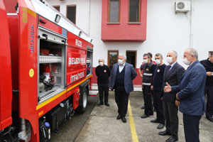 Rize Belediye Başkanı Metin, İtfaiye Teşkilatının 307. Kuruluş Yıl Dönümünü Kutladı