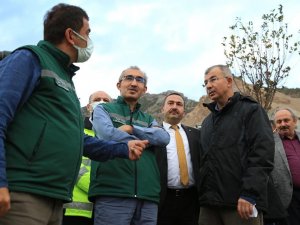 Dsi̇ Genel Müdürü Yıldız, Yusufeli Barajı Ve Yeni Yerleşim Yerinde İncelemelerde Bulundu