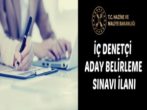 İç Denetçi Aday Belirleme Sınavına ilişkin ilan