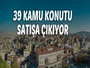 Gaziantep'te kamu konutu satışı